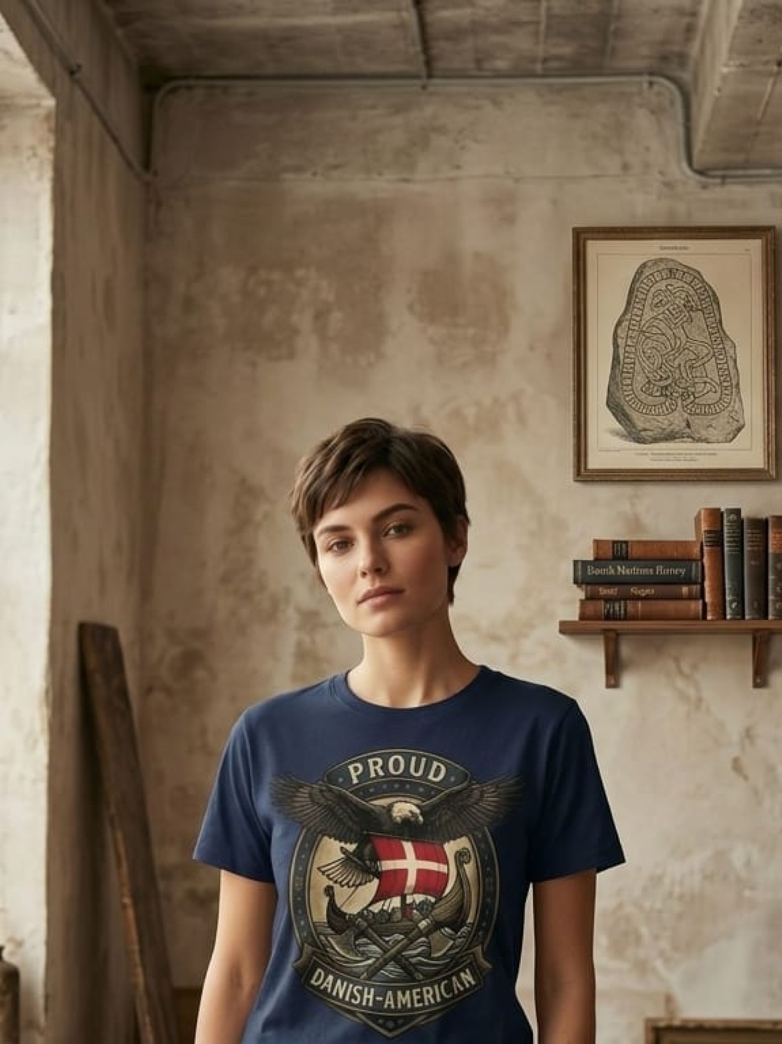 Proud Danish-American T-Shirt