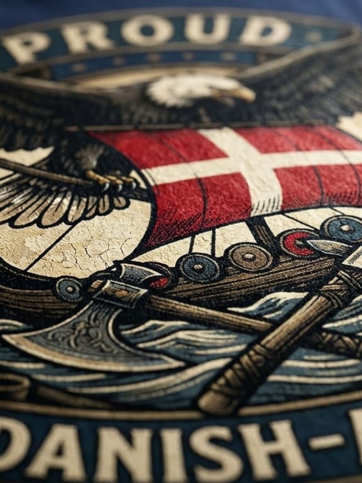 Proud Danish-American T-Shirt